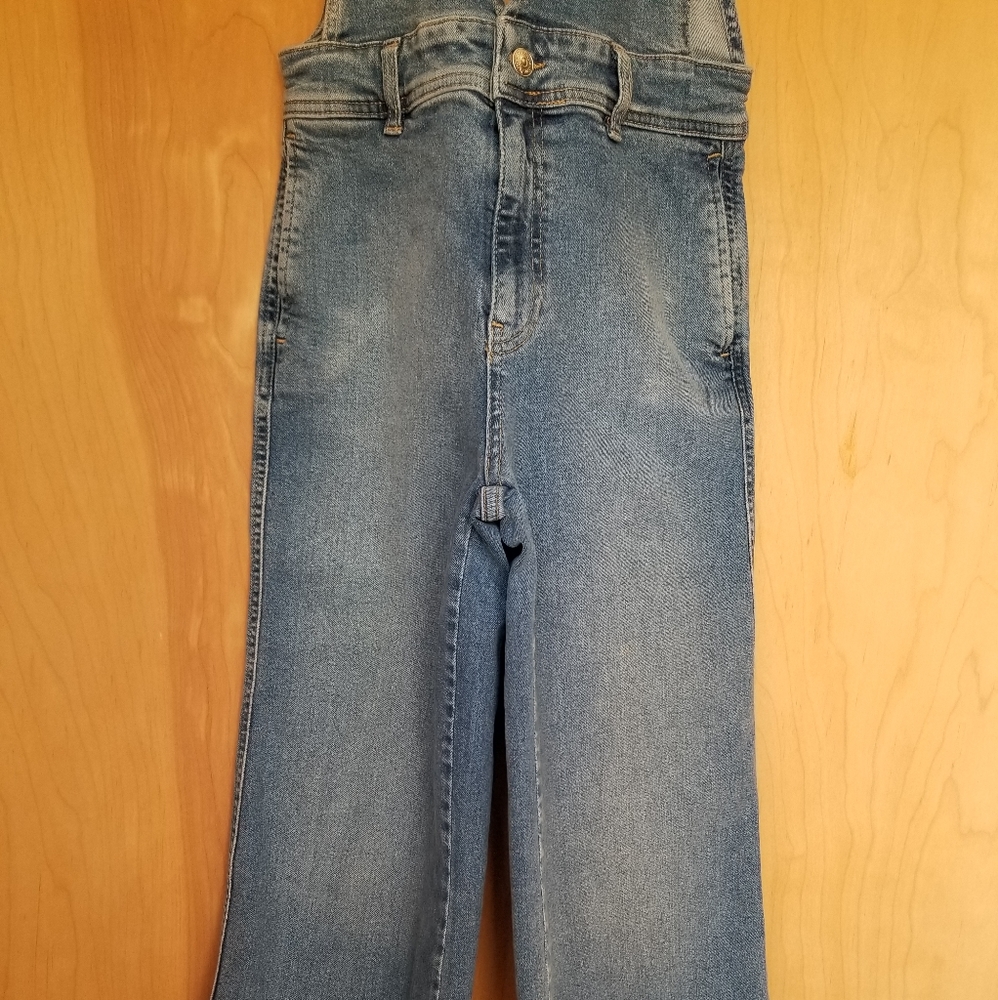 Free people denim overall size 0 - Picture 4 of 8
